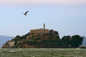 Historic photo of Birdman of Alcatraz's escape.