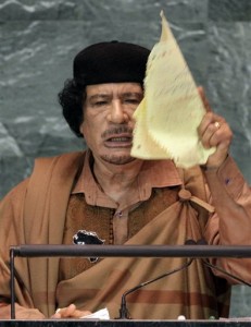 Outspoken Libyan discloses love of sloppy joes!