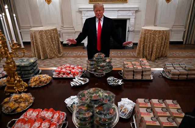 Borscht Or Burgers? Trump Goes American