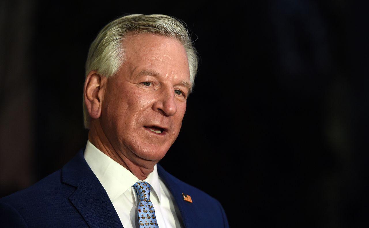 “The world’s calm. We don’t need military promotions,” Tuberville says