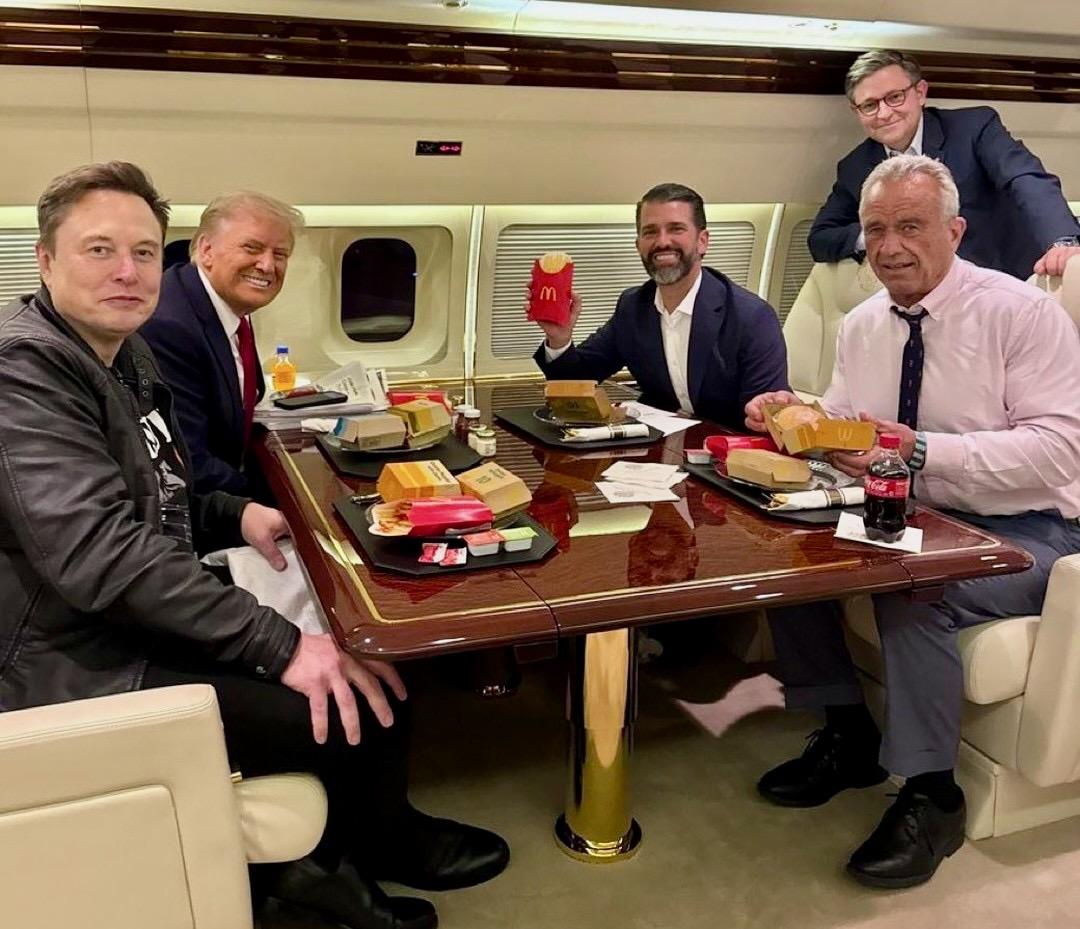 “What the hell was I thinking?” RFK Jr. says, “I’m lovin’ it!”
