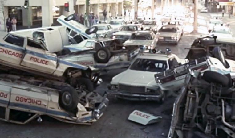 “Chicago is being terrorized by Blues Brothers,” Trump claims, “My troops will catch them.”